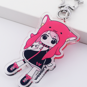Custom Clear Acrylic Keychains